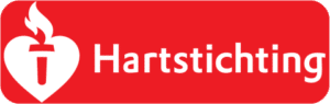 Het logo van de Nederlandse Hartstichting