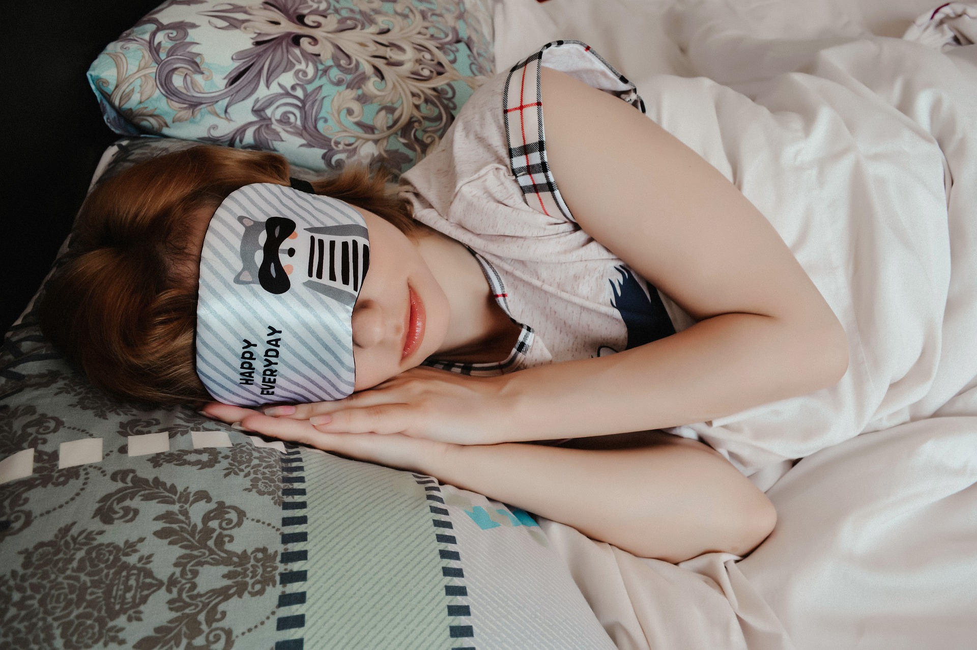 Deep Sleep &Anti Ageing 100% Pure Biologische Zijde Slaapband Kleding Dameskleding Pyjamas & Badjassen Slaapmaskers & Blinddoeken Black Silk Eye Mask / Slaapmasker 
